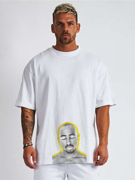 T-shirt imprimé 2Pac